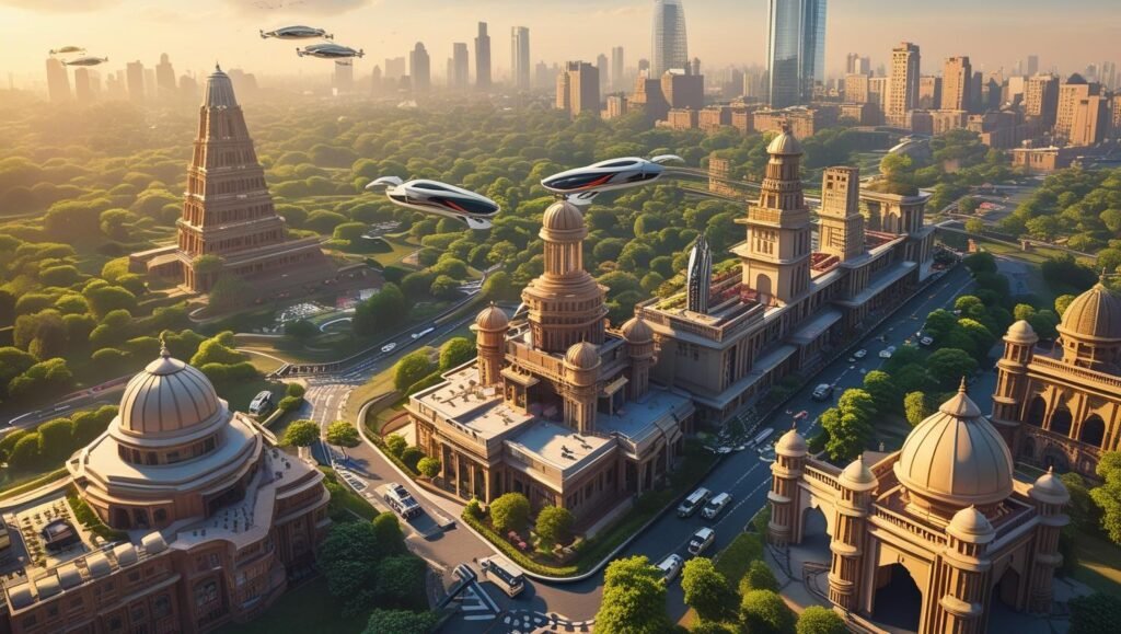 2070 ki delhi ki photo